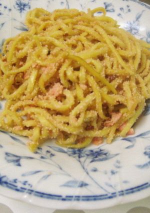 和風たらこ醤油スパゲティー-レシピのメイン写真