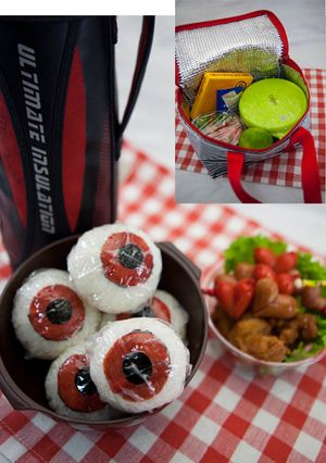 体育祭 兼 十五夜 弁当-レシピのメイン写真
