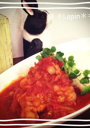 ＊＊簡単鶏トマト煮込み＊＊-レシピのメイン写真