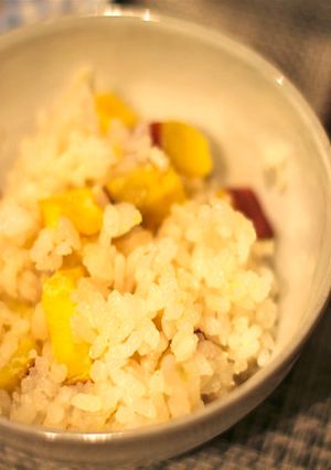 サツマイモご飯-レシピのメイン写真