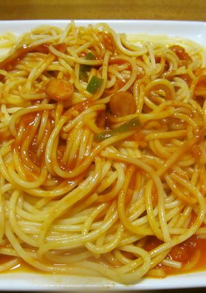 懐かしいナポリタン-レシピのメイン写真