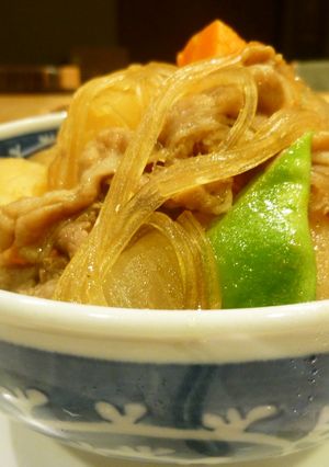 ほっこり!にっこり!マロニー肉じゃが♪-レシピのメイン写真