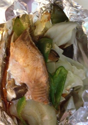 秋鮭のホイル焼き-レシピのメイン写真