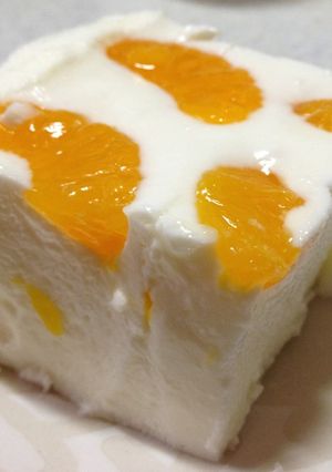 思い出の味！ヨーグルトババロア♪-レシピのメイン写真