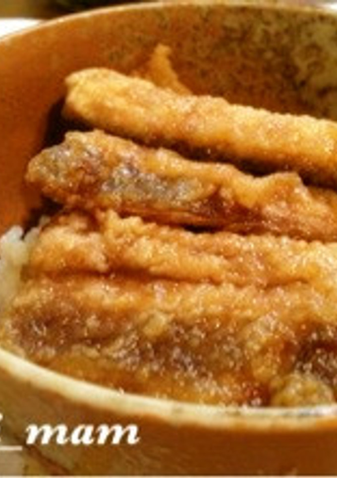 骨まで食べれる★秋刀魚の蒲焼き丼-レシピのメイン写真