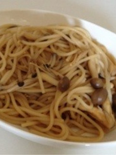*きのこの生姜醤油パスタ-レシピのメイン写真