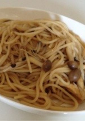 ＊きのこの生姜醤油パスタ-レシピのメイン写真