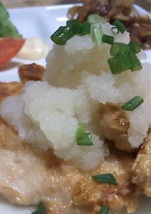 鶏肉のおろし酢かけ-レシピのメイン写真