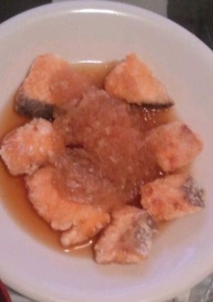 鮭の揚げおろし-レシピのメイン写真