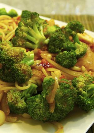 アンチョビとトマトの野菜たっぷりパスタ-レシピのメイン写真