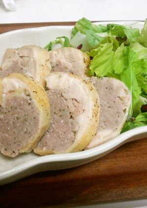 豚ひき肉と鶏肉のロースト-レシピのメイン写真