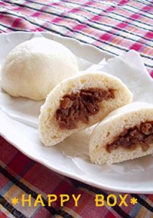 上出来！　ホットケーキミックスで甘辛肉まん-レシピのメイン写真