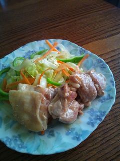 簡単、ドレチキン~ヽ( ´ー`)ノ-レシピのメイン写真