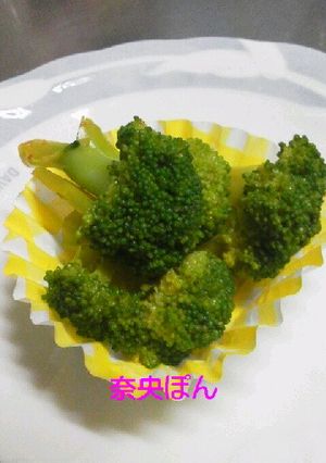 作りおき♪ブロッコリーのカレー麺つゆ漬け-レシピのメイン写真