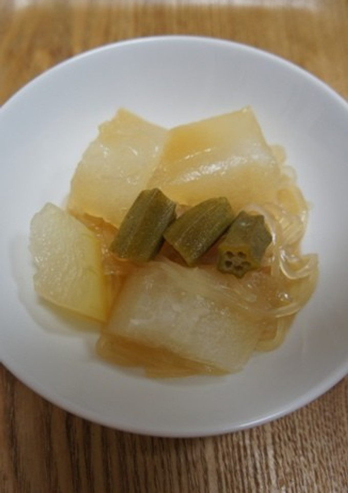 冬瓜とマロニーの煮物-レシピのメイン写真