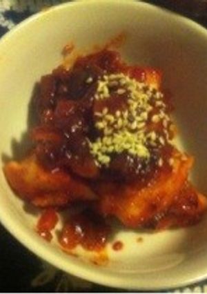 真っ赤っかなヤムニャムチキン-レシピのメイン写真