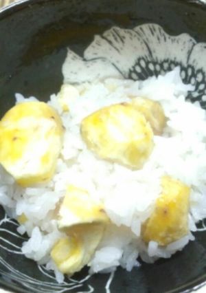 黄金☆栗ご飯-レシピのメイン写真
