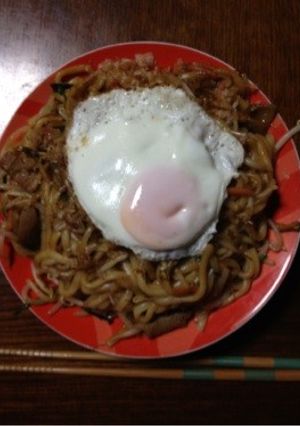 田舎風焼うどん-レシピのメイン写真