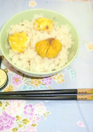 栗ごはん-レシピのメイン写真