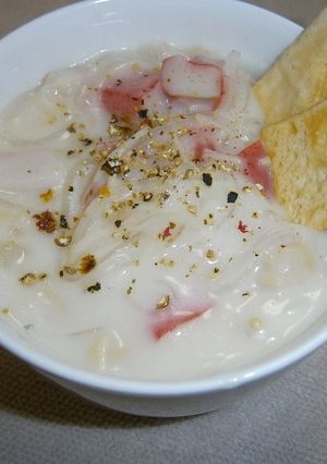 鍋１つで！マロニーチャウダー-レシピのメイン写真