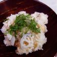 レンコンとたらこの炊き込みご飯