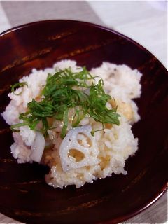 レンコンとたらこの炊き込みご飯-レシピのメイン写真