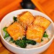 ズボラな揚げ出し豆腐丼♪