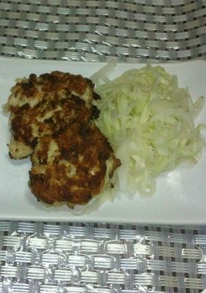 キャベツ入り豆腐ハンバーグ-レシピのメイン写真