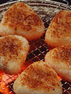 夜食の定番 焼きおにぎり♪-レシピのメイン写真