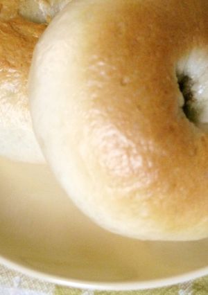 ノンオイル　焼きたて最高！チョコベーグル-レシピのメイン写真