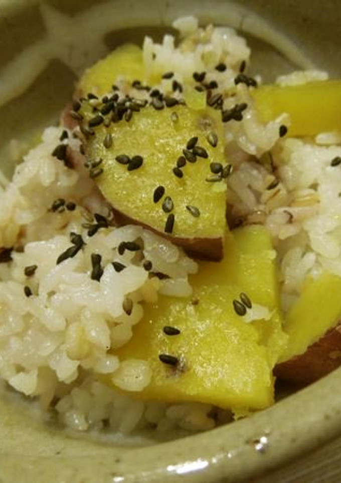 さつま芋の簡単炊き込みごはん-レシピのメイン写真