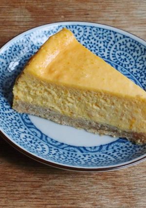 絶妙バランスのパンプキンチーズケーキ-レシピのメイン写真