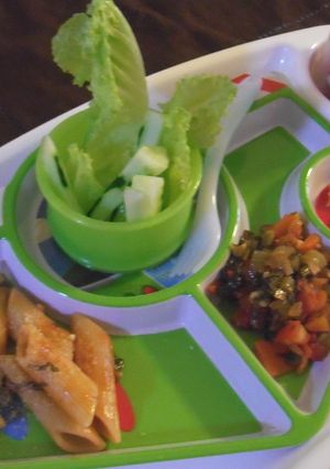 離乳食1歳児:野菜盛りイタリアンプレート-レシピのメイン写真