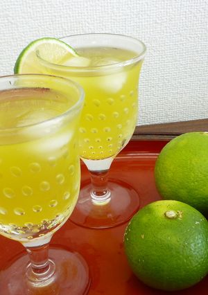ビタミンＣたっぷり☆かぼすドリンク-レシピのメイン写真