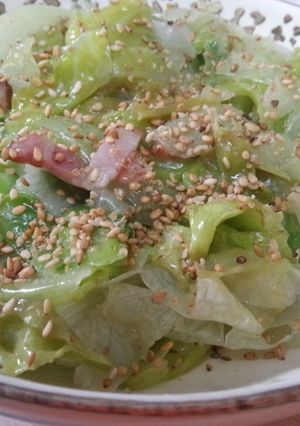 レタスのドレ炒め-レシピのメイン写真
