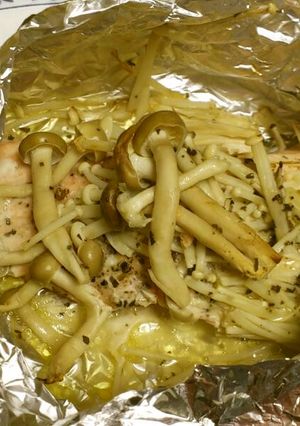 きのこと生鮭のホイル焼き-レシピのメイン写真