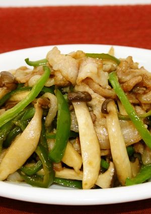 豚肉とエリンギのチンジャオロース風-レシピのメイン写真