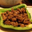 生ピーマン肉詰め
