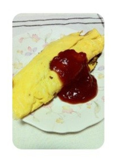 簡単ミートオムレツ(´౿`)-レシピのメイン写真