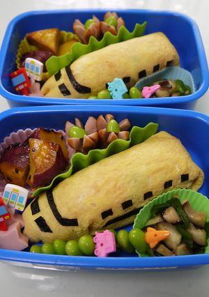 ドクターイエロー☆キャラ弁-レシピのメイン写真