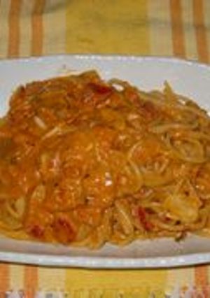 トマトクリームソースのパスタ-レシピのメイン写真