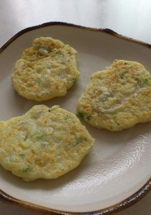 離乳食、おつまみにも　超簡単豆腐のおやき-レシピのメイン写真