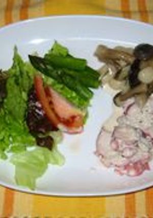 たこのクリームマリネ-レシピのメイン写真