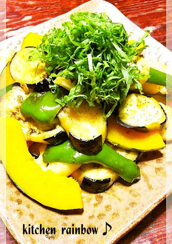 秋野菜の焼き浸し☆-レシピのメイン写真