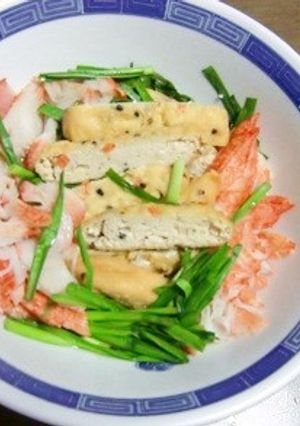 レンジで、がんもどきとカニかまの煮物-レシピのメイン写真