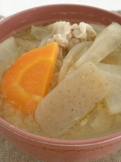 我が家の豚汁-レシピのメイン写真