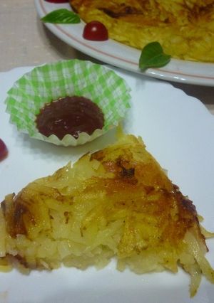 チーズとベーコン入りのハッシュドポテト♪-レシピのメイン写真