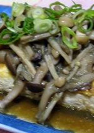 簡単ヘルシー☆きのこ豆腐ステーキ-レシピのメイン写真