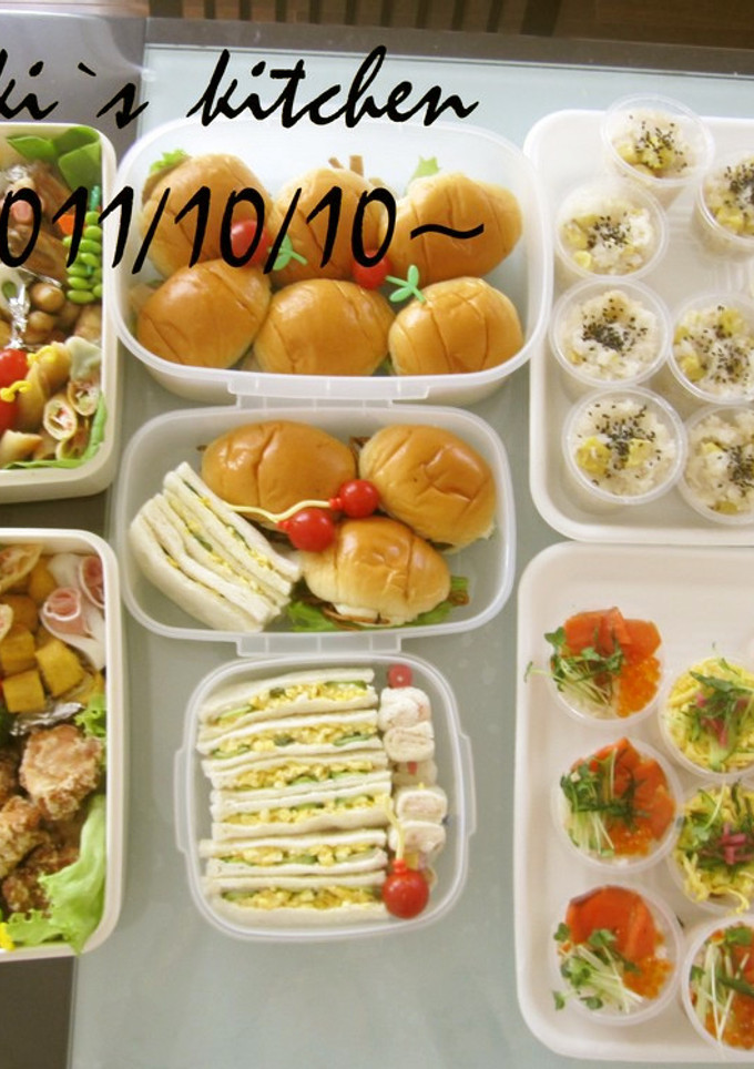 H23年運動会お弁当～覚書用～キャラ弁-レシピのメイン写真