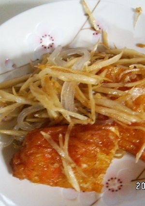 マロニーできんぴら-レシピのメイン写真